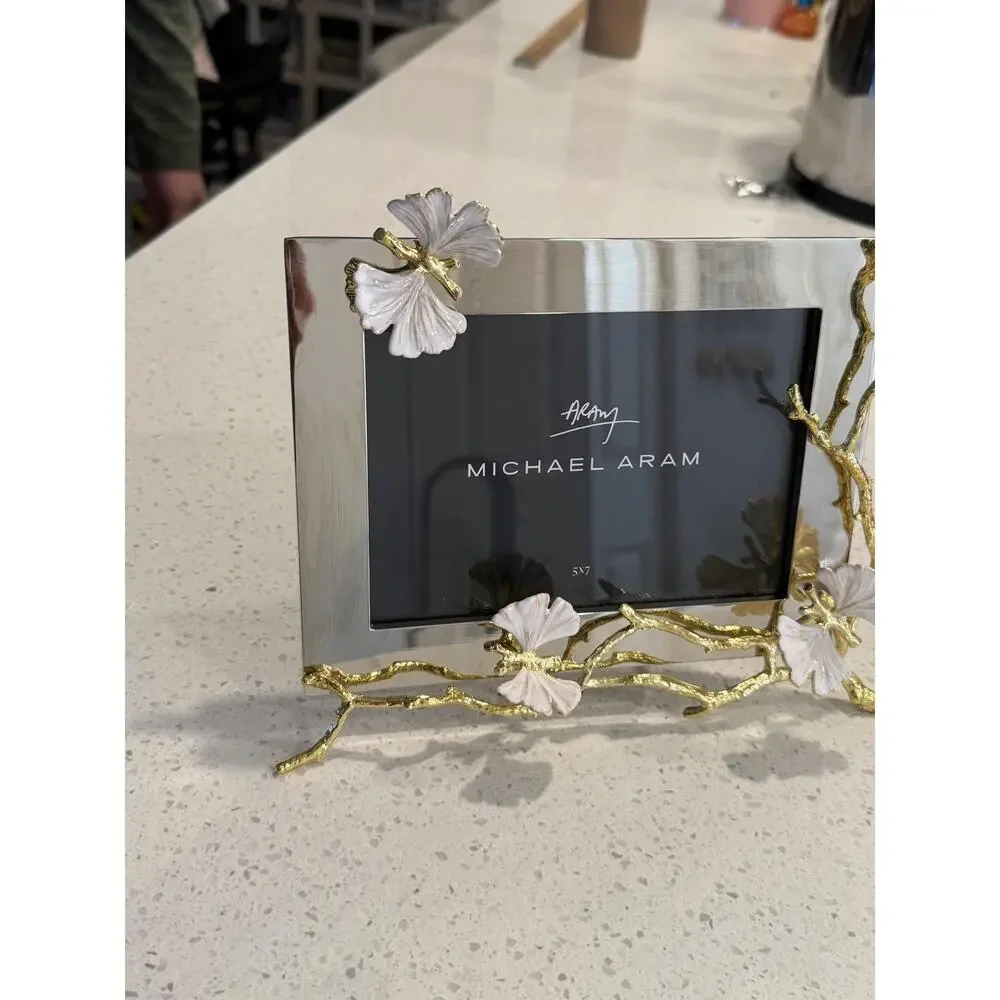 Michael Aram tabletop reflective floral